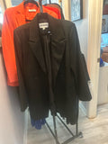 Black Double-Breasted Blazer