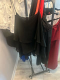 Black Tiered Spaghetti Strap Top
