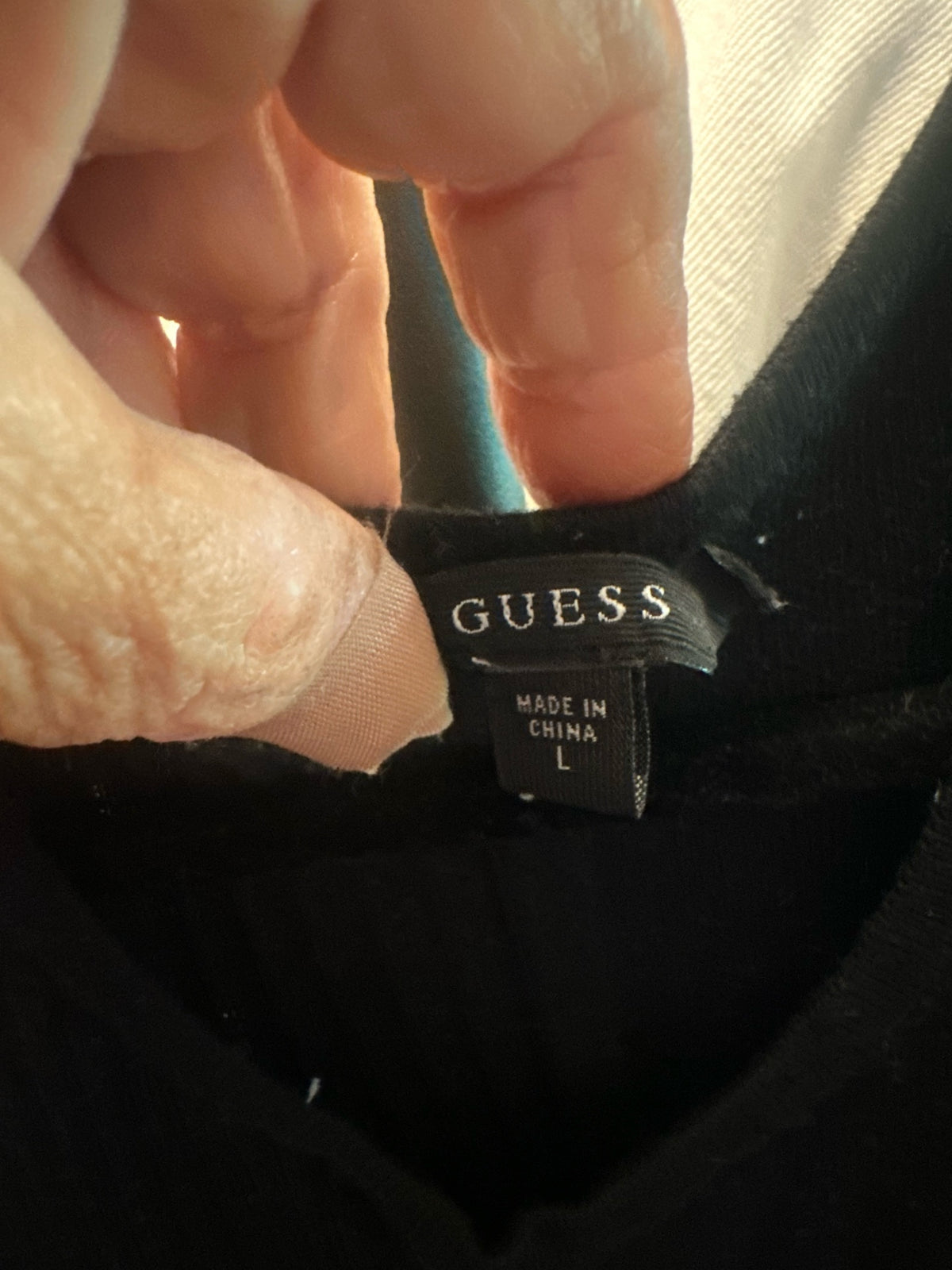 GUESS Black Sleeveless Dress