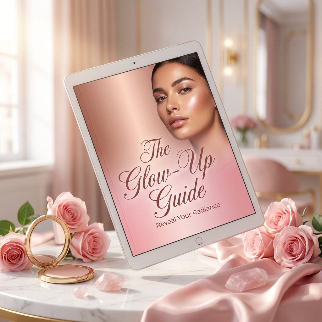 The Glow-Up Guide: Your 30-Day Blueprint to Radiant Skin & Effortless Beauty (Digital eBook)