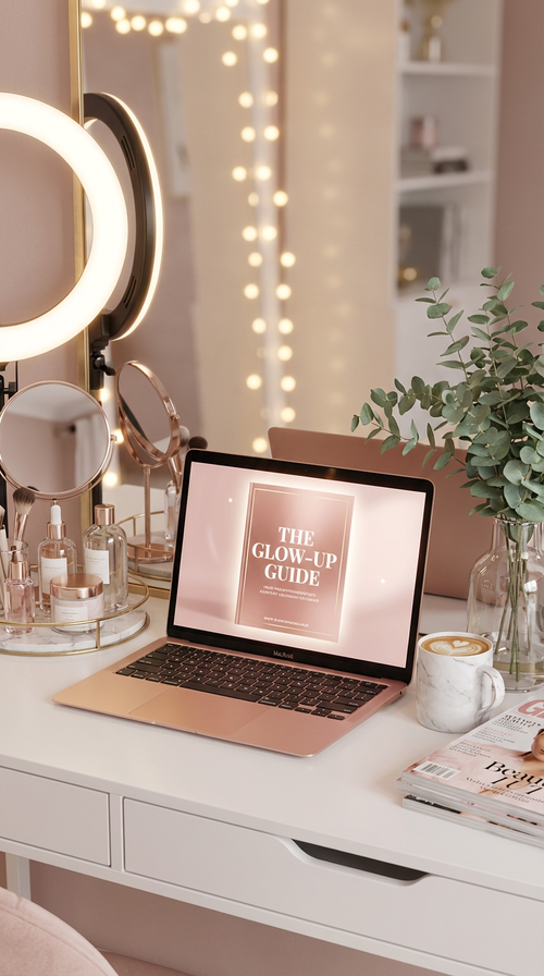 The Glow-Up Guide: Your 30-Day Blueprint to Radiant Skin & Effortless Beauty (Digital eBook)