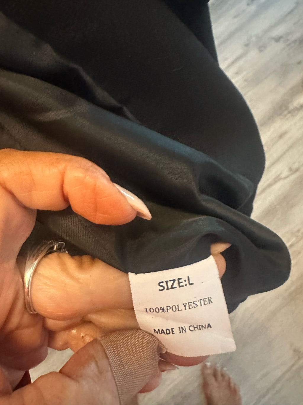 Black Double-Breasted Blazer